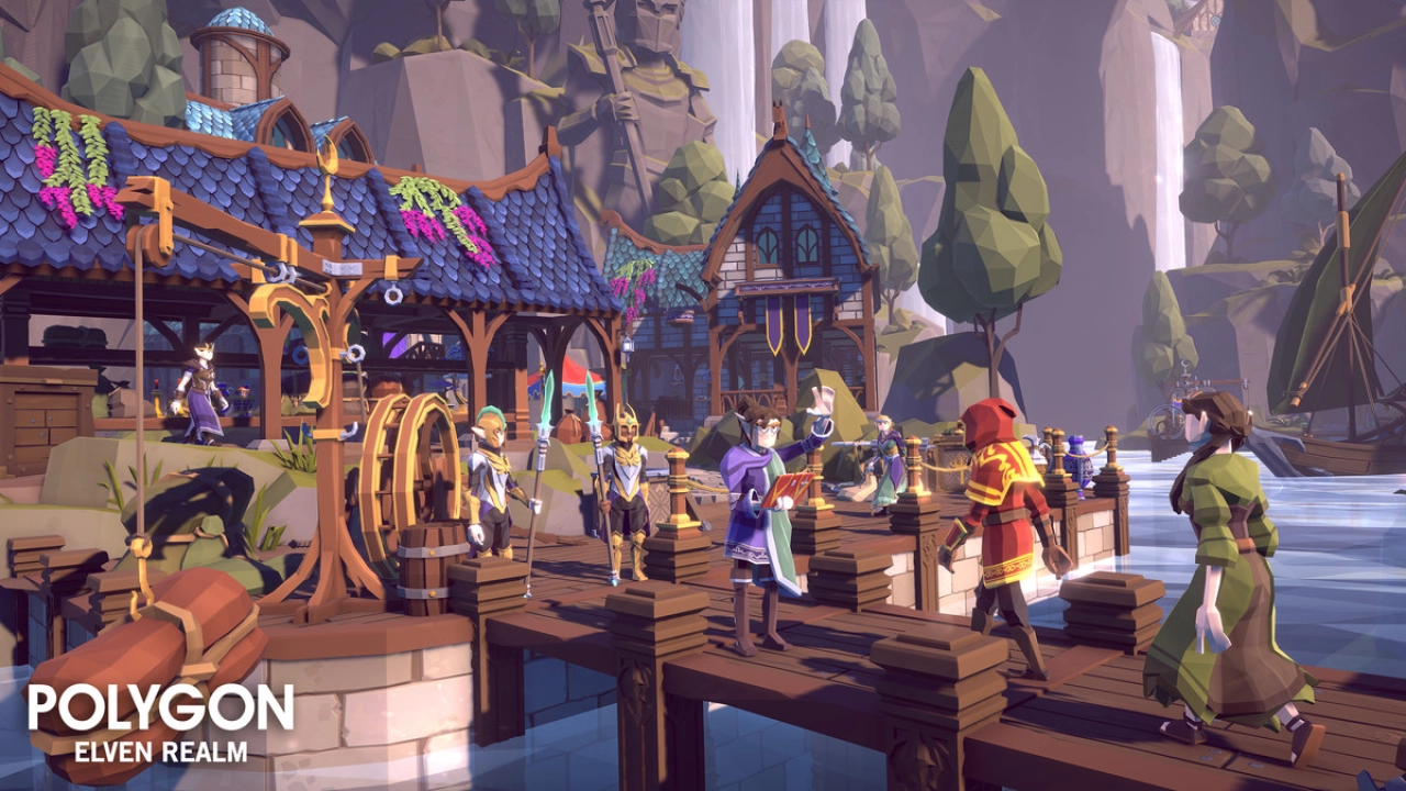 Screenshot #16 - POLYGON - Elven Realm Pack - Art by Synty Unity