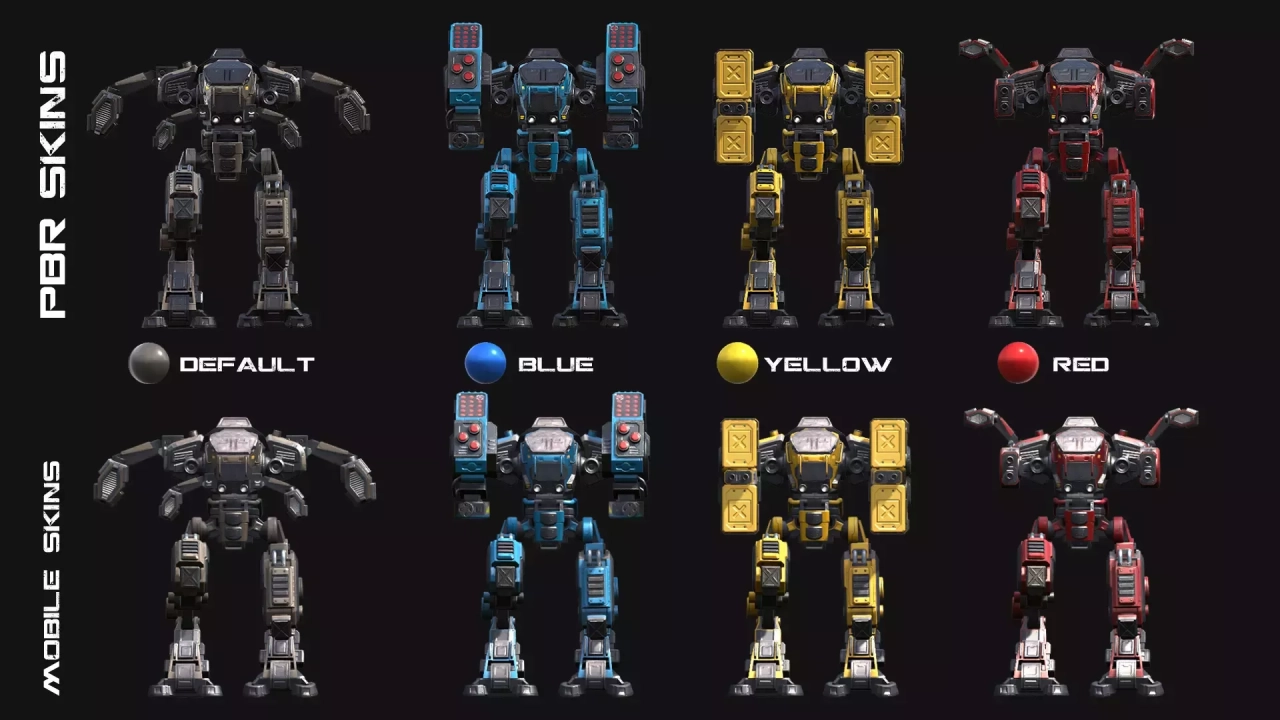 Screenshot #2 - PBR Modular Mechs