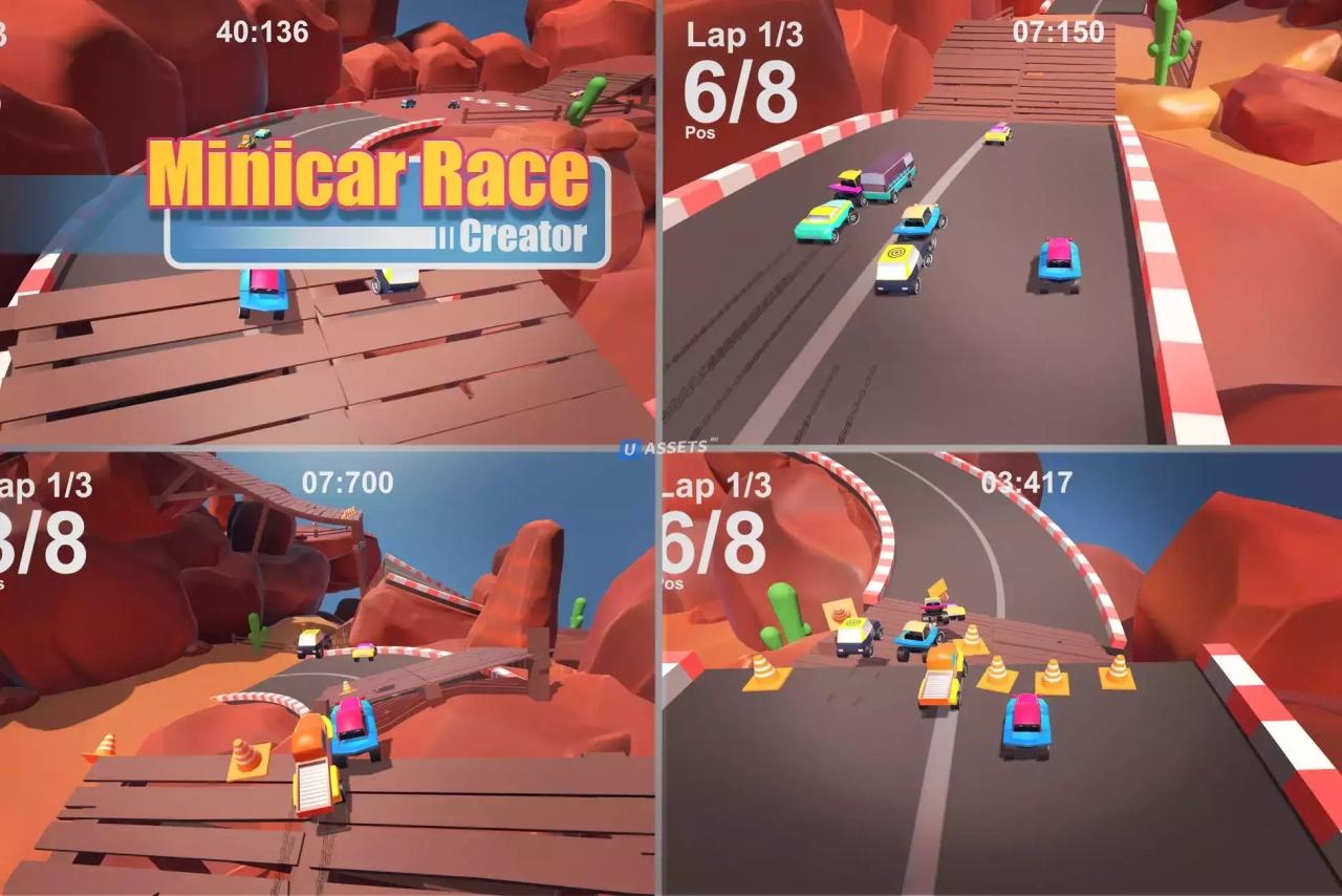 Screenshot #1 - Minicar Race Creator