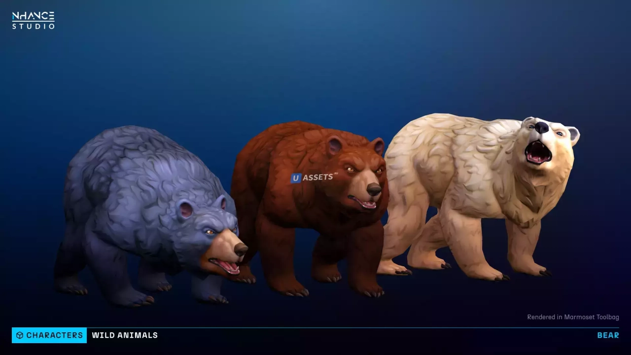 Screenshot #3 - Stylized Wild Animals Pack