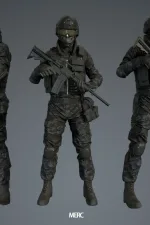 Screenshot #1 - Assault Character Pack Remastered - unity