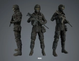 Assault Character Pack Remastered - unity