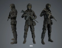 Assault Character Pack Remastered - unity