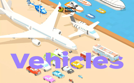 Low Poly: Vehicles