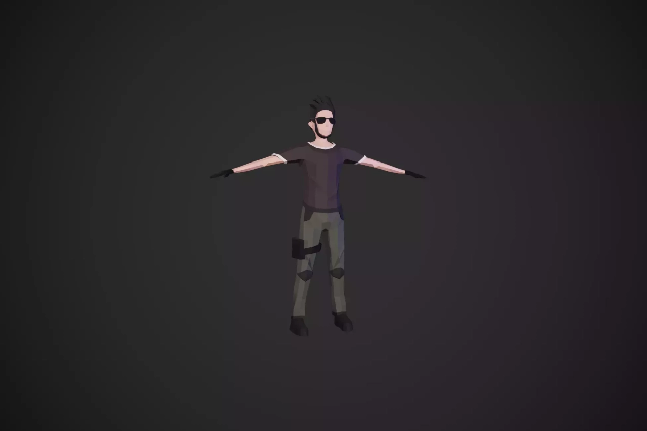 Screenshot #4 - LOW POLY CHARACTERS CUSTOMIZABLE/MODULAR ( MALE AND FEMALE )