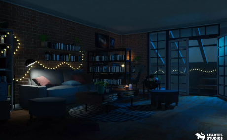 Student Apartment Interior