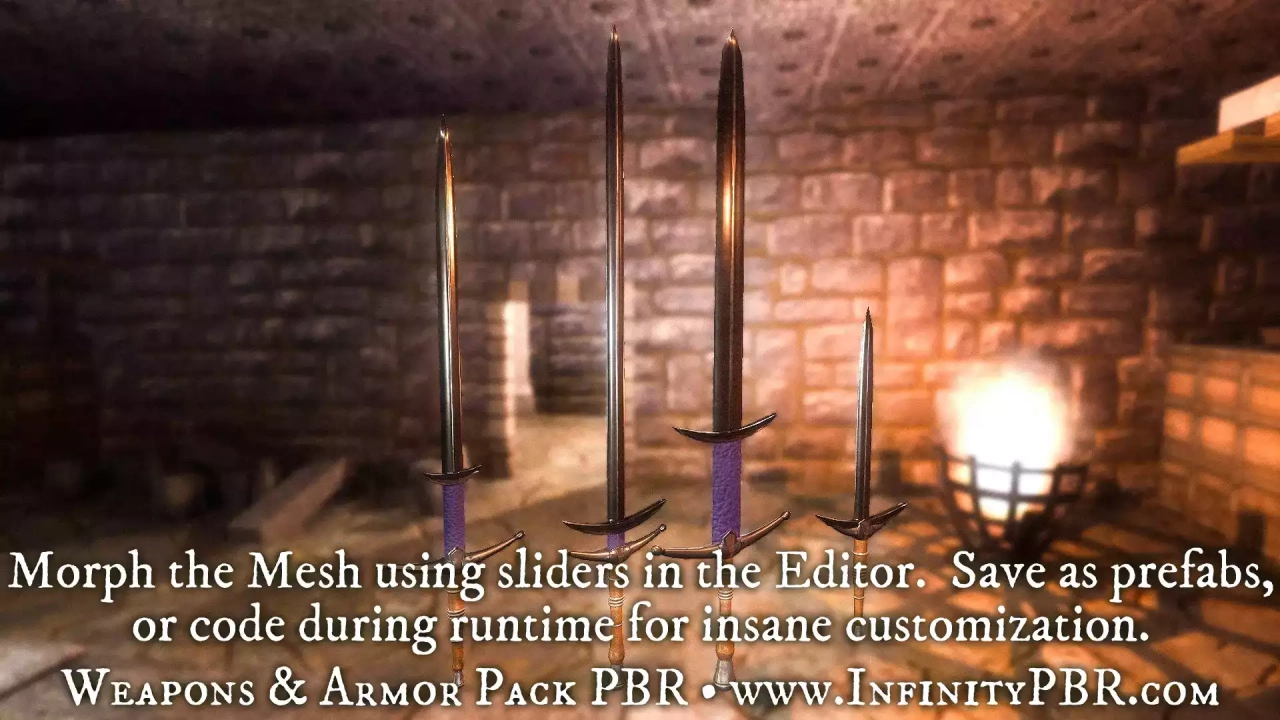 Screenshot #3 - Weapons & Armor PBR Pack #1 - Fantasy RPG