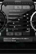 Screenshot #1 - MSI Afterburner 4.6.6 Build 16757 Final