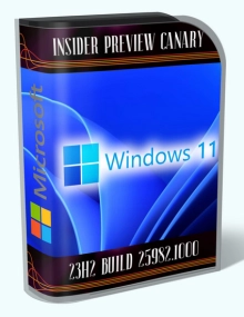 Windows 11 Pro 23H2 Build 25982.1000 (Canary)