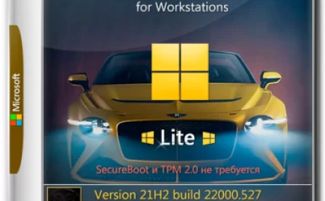 Windows 11 Pro For Workstations x64 lite 21H2 build 22000.527 by Zosma