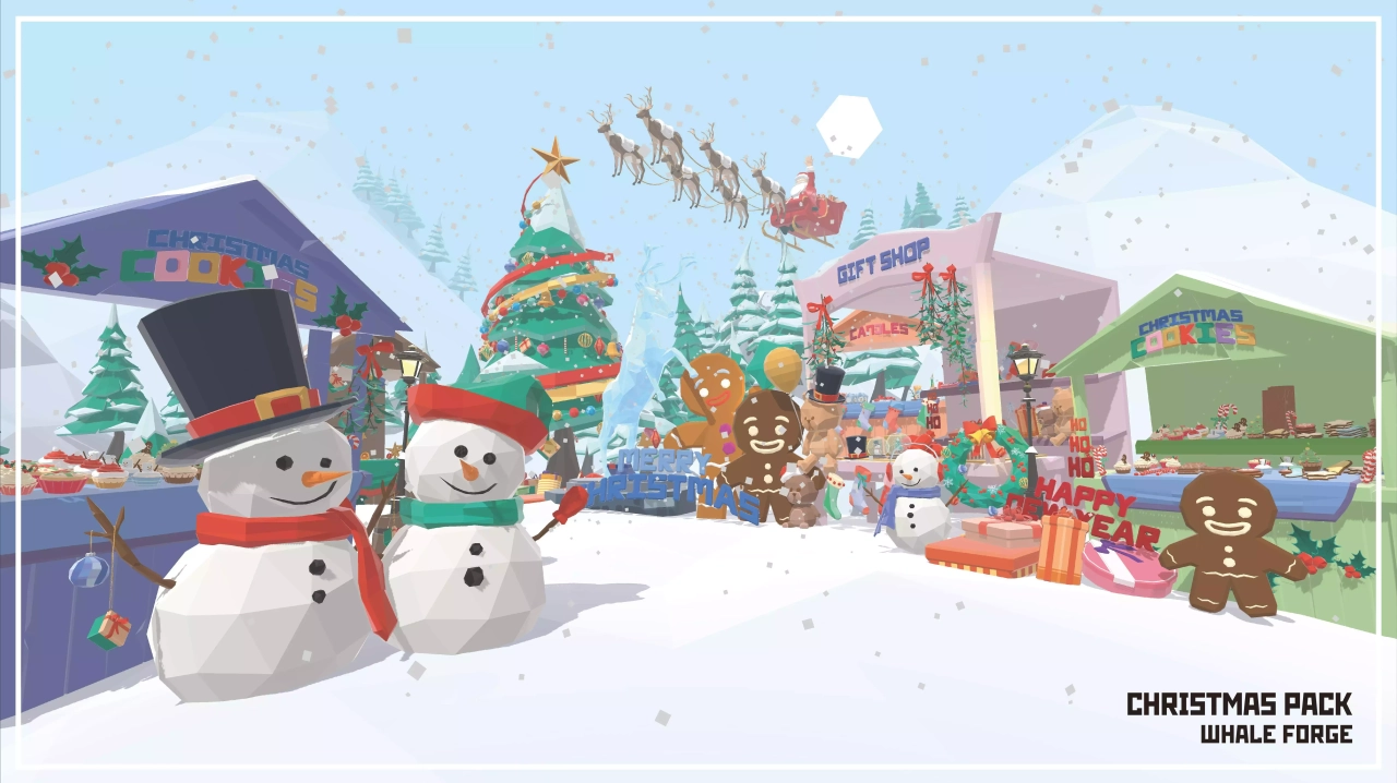 Screenshot #1 - Low Poly Christmas Pack