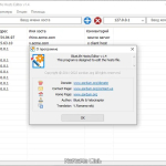 Screenshot #2 - BlueLifeHosts editor 1.4 Portable