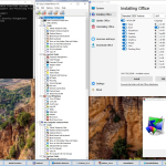 Screenshot #5 - Windows 10 с лаунчером 22h2 v19045.5608 + Office Installer by Izual