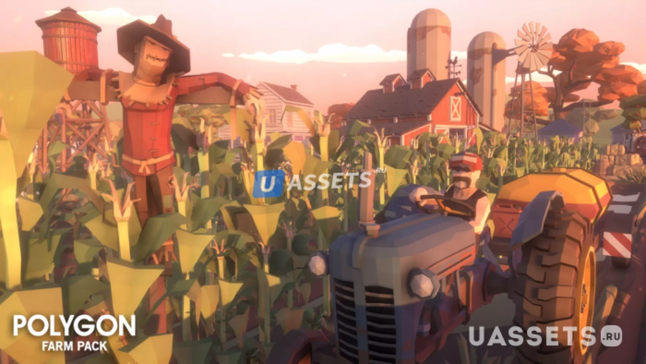 Screenshot #3 - POLYGON Farm - Low Poly 3D Art by Synty
