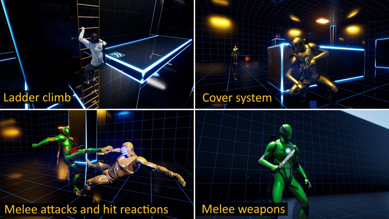 Screenshot #6 - Third Person Shooter Kit UE5.3  v2.1.6