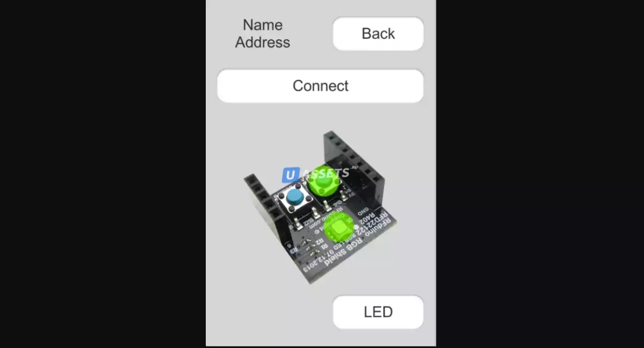 Screenshot #1 - Bluetooth LE for iOS, tvOS and Android