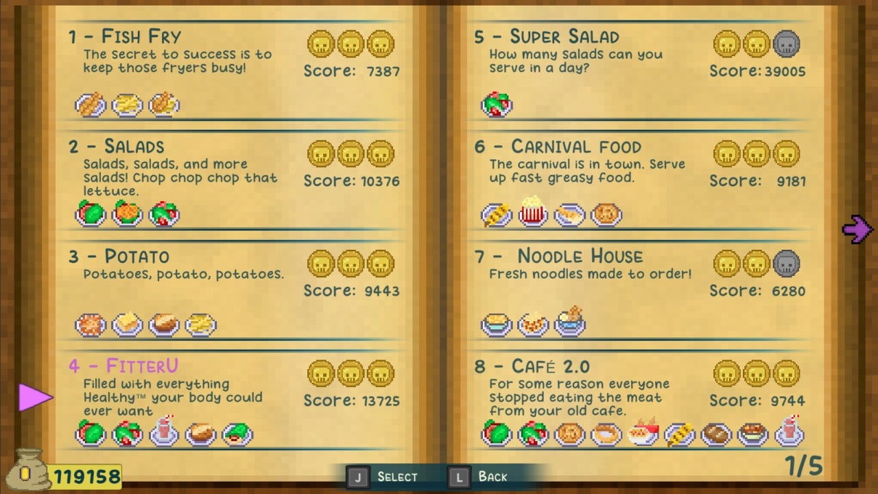 Screenshot #6 - Bone's Cafe