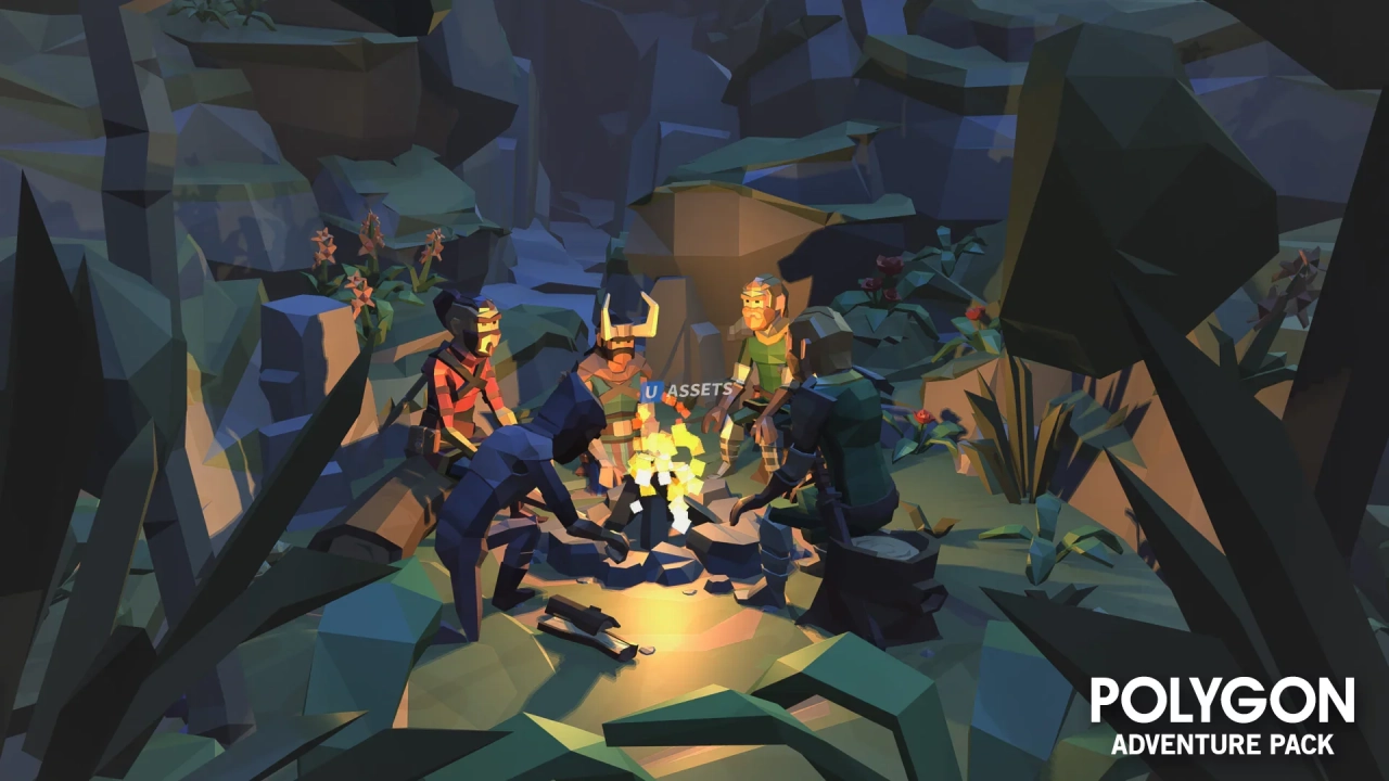 Screenshot #3 - POLYGON Adventure Pack
