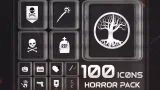 Screenshot #1 - 100 Horror Icons Pack