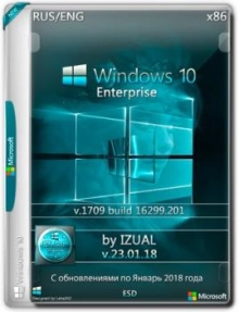 Windows 10 Enterprise 1709 build 16299.201 x86