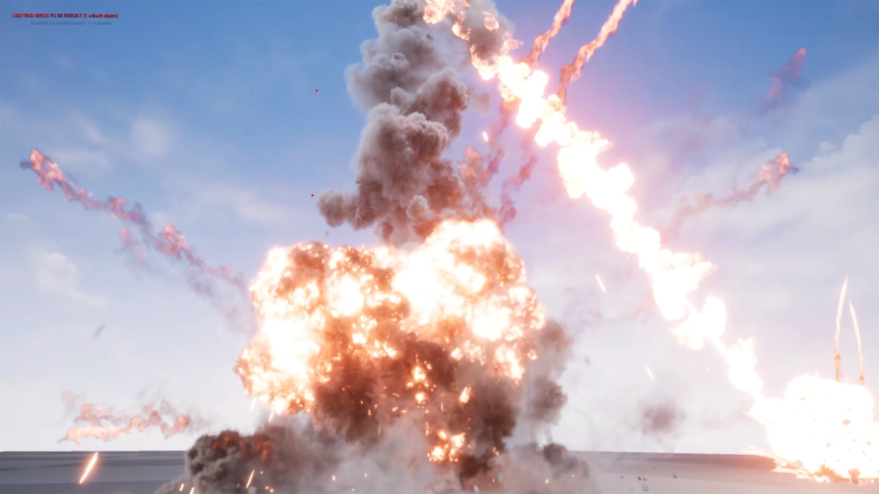 Screenshot #1 - Cinematic Explosions - Fire Laser in Visual Effects