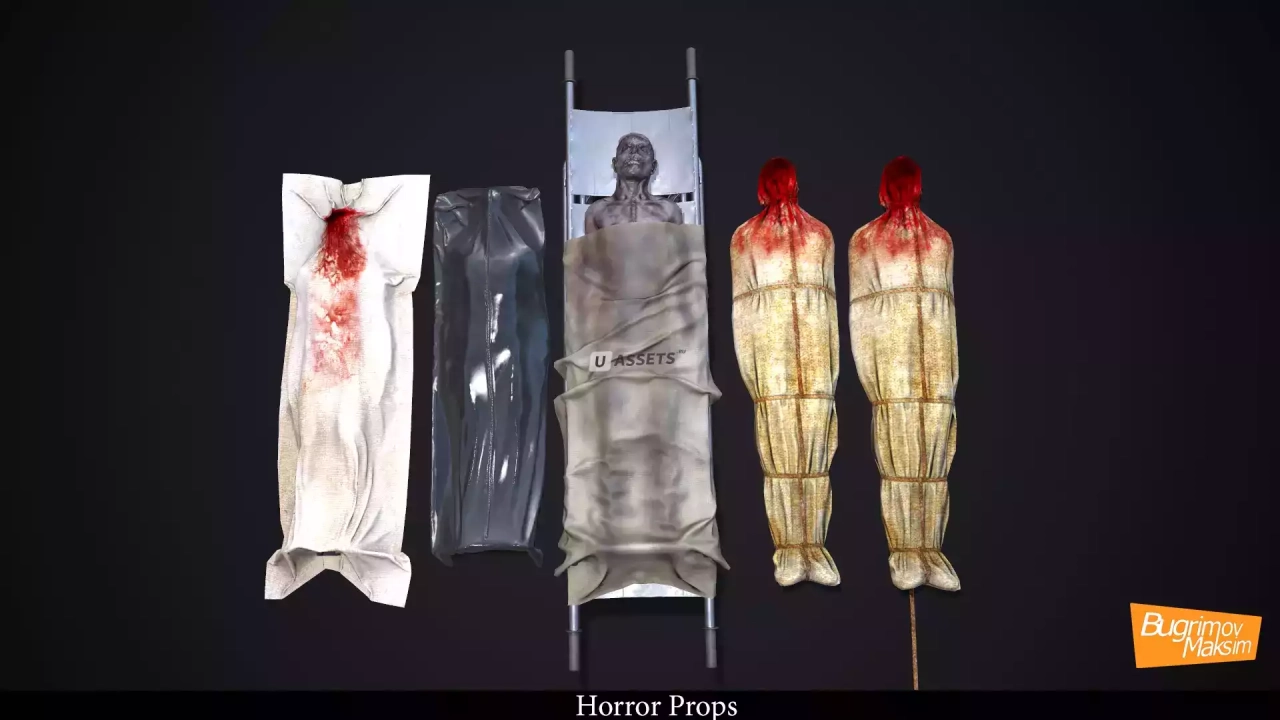 Screenshot #2 - Horror Props (pack)