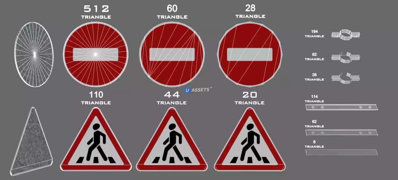 Screenshot #2 - Road Signs Pack 1 (Russian)
