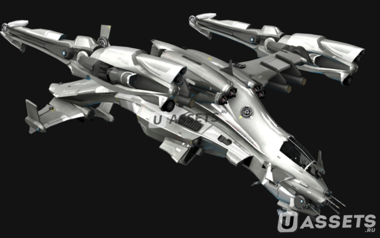 Screenshot #3 - Copperhead: Sci-fi Vehicle, Next Gen 3D Model
