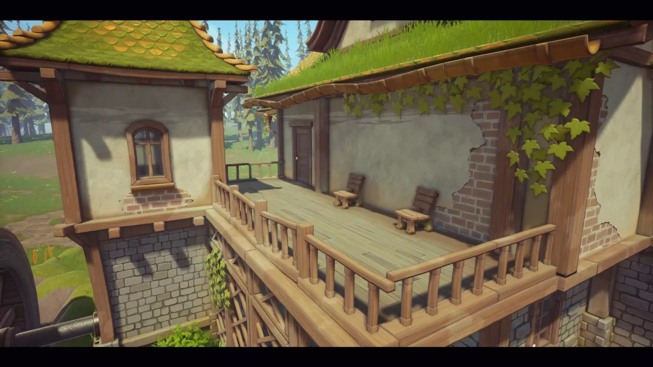 Screenshot #3 - Stylized Medieval House