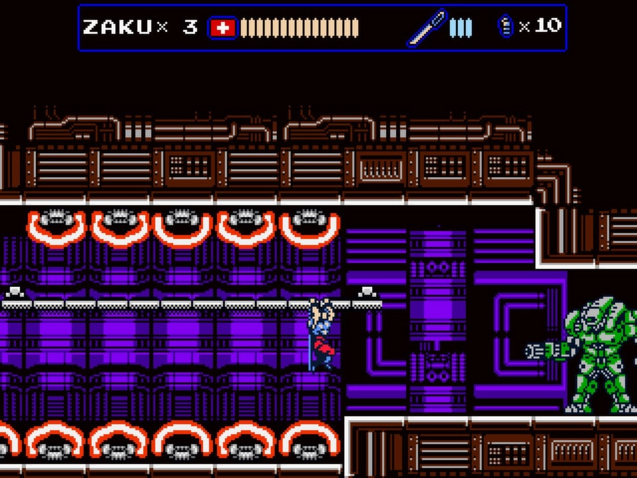 Screenshot #5 - Oniken: Unstoppable Edition