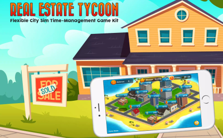 Real Estate Tycoon! City Sim Game Kit