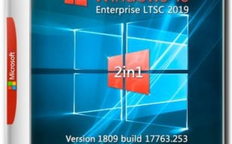 Windows 10 Enterprise LTSC 2019 17763.253 Version 1809 [2in1] DVD by Andreyonohov (x86-x64)