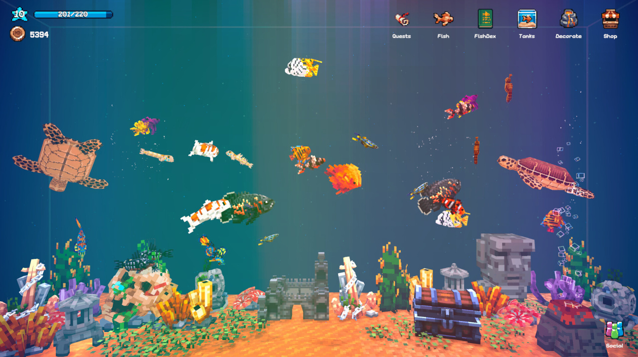 Screenshot #6 - Tiny Aquarium: Social Fishkeeping