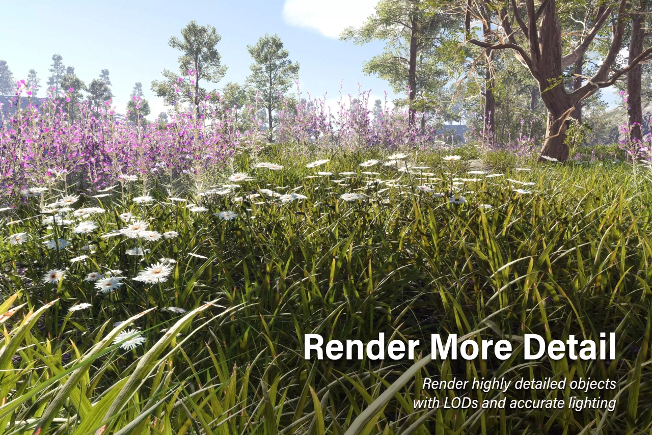 Screenshot #1 - Nature Renderer 2021・Perpetual License