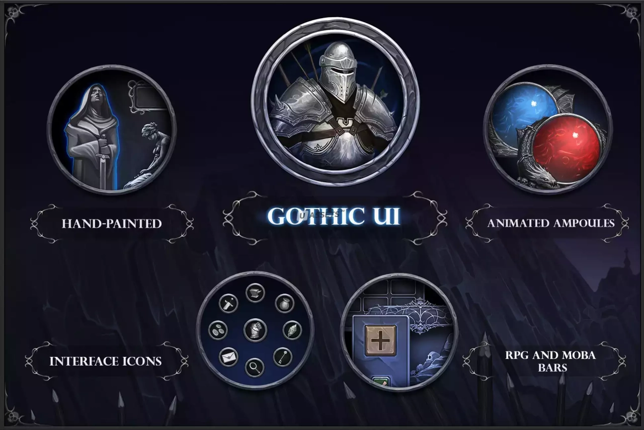 Screenshot #1 - Gothic UI
