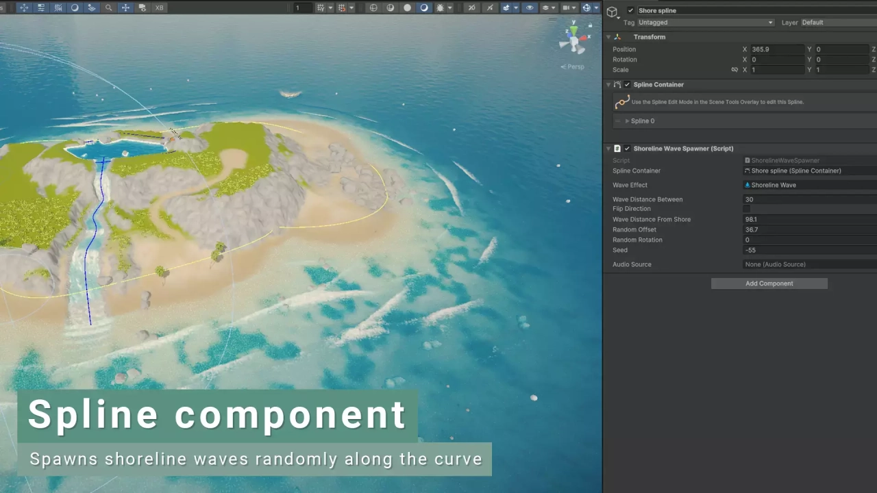 Screenshot #4 - Dynamic Effects for Stylized Water 3