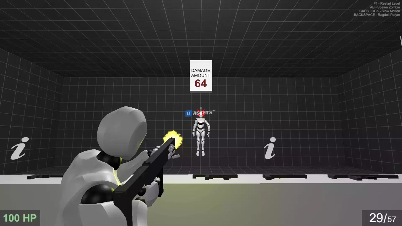 Screenshot #1 - Realistic Third Person Shooter for Playmaker