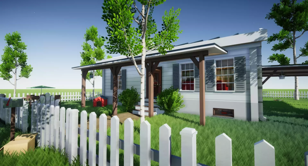 Screenshot #2 - Low Poly House