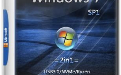 Windows 7 SP1 x64 2in1 (07.2018) USB3/NVMe/Ryzen