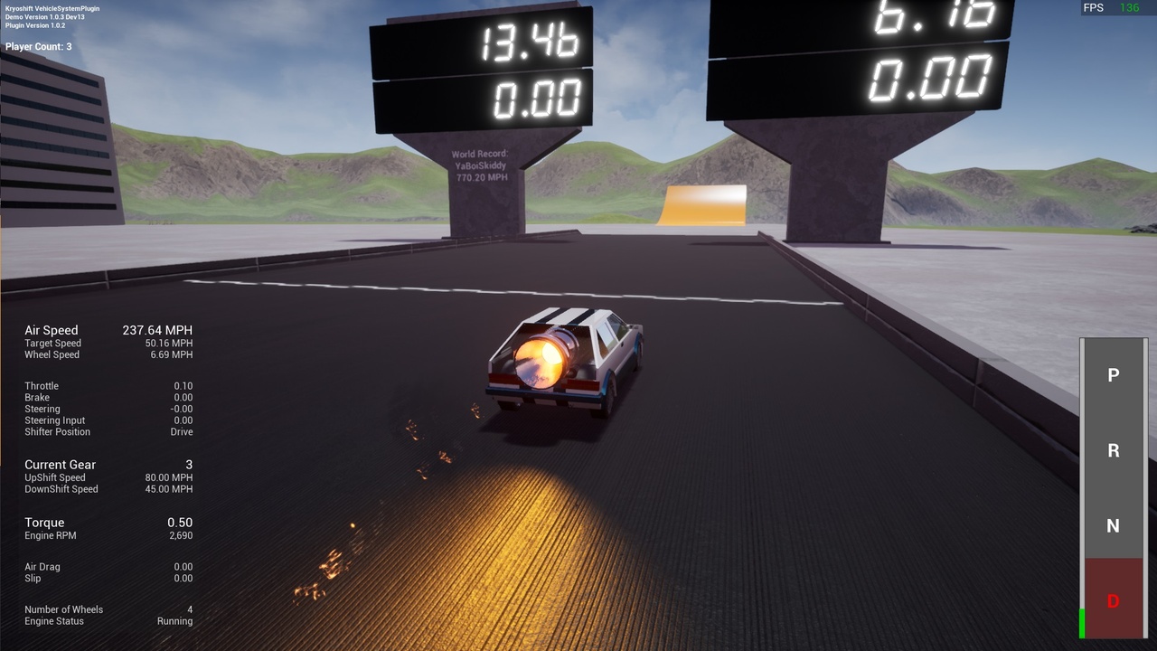 Screenshot #12 - Advanced Vehicle System  UE5.5  v1.4.5