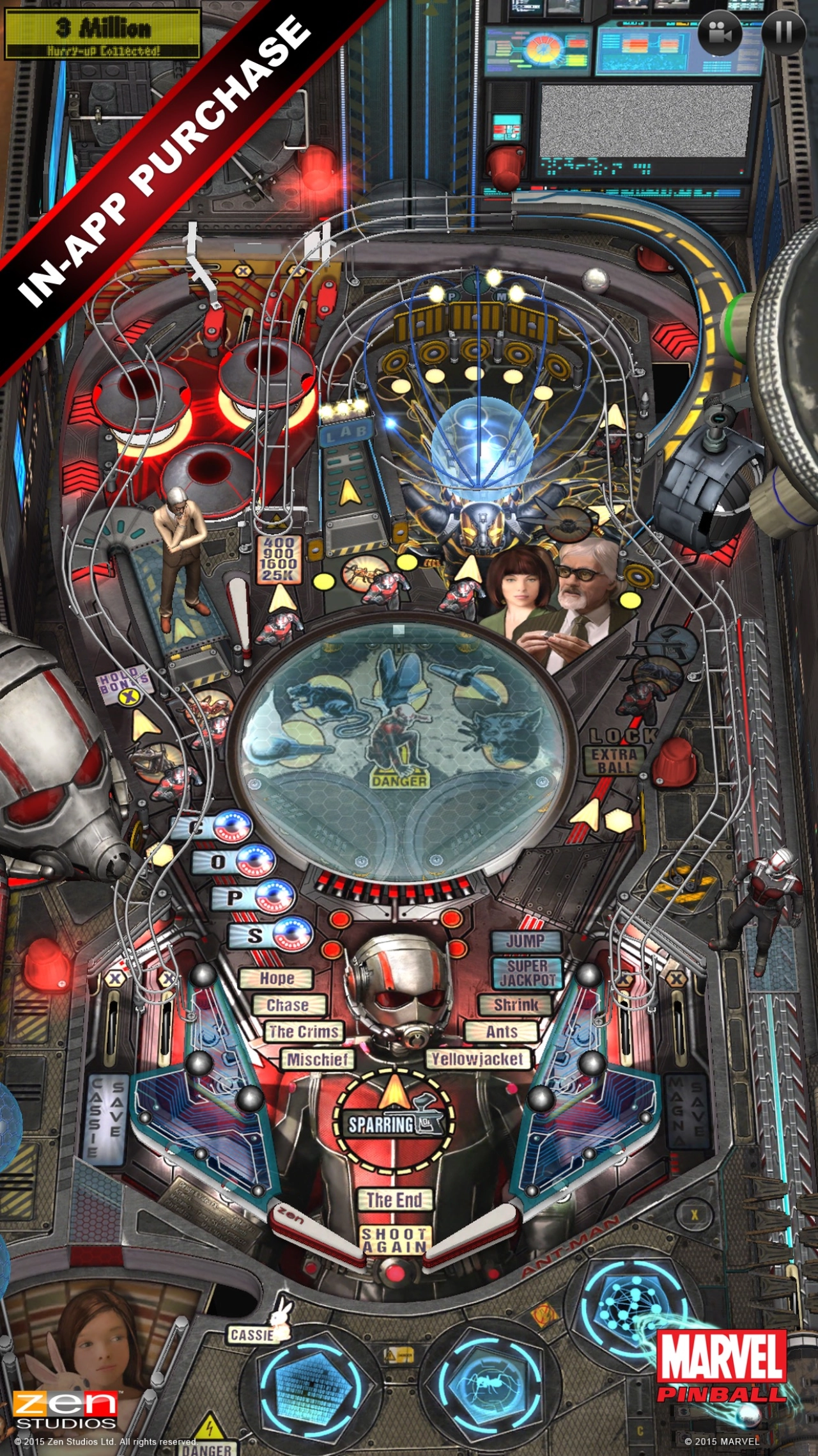 Screenshot #4 - MARVEL PINBALL 1.8.1