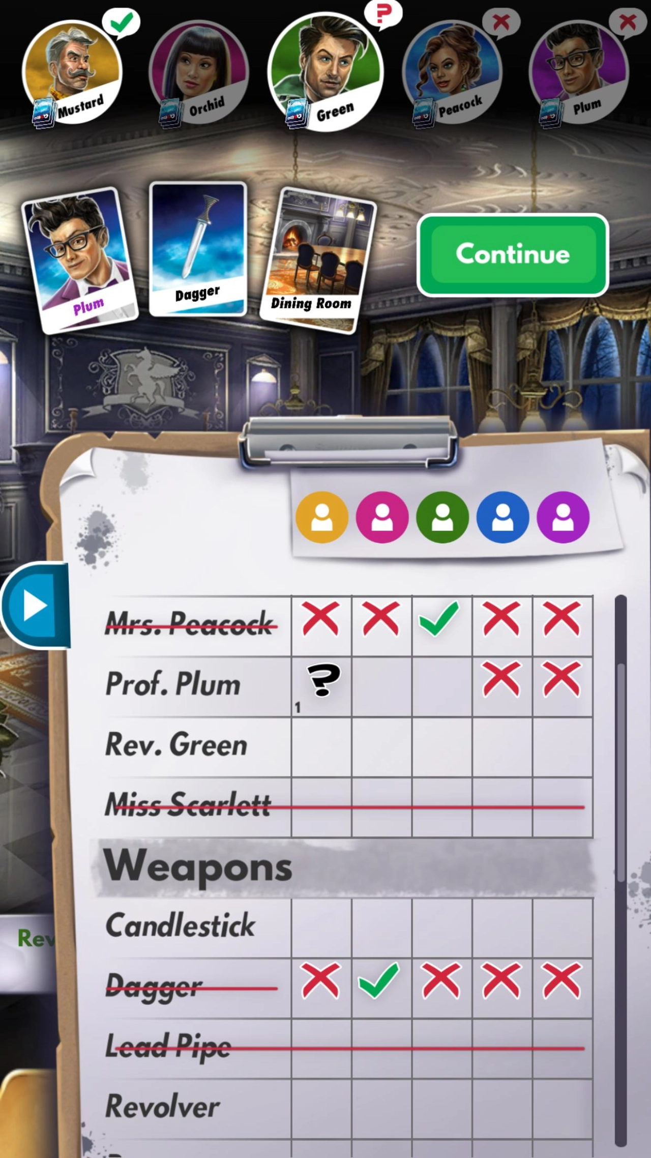 Screenshot #3 - CLUEDO: THE OFFICIAL EDITION 2.6.0