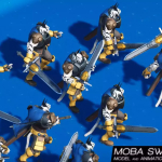 Screenshot #4 - MOBA Swordsman - model animations v1.0