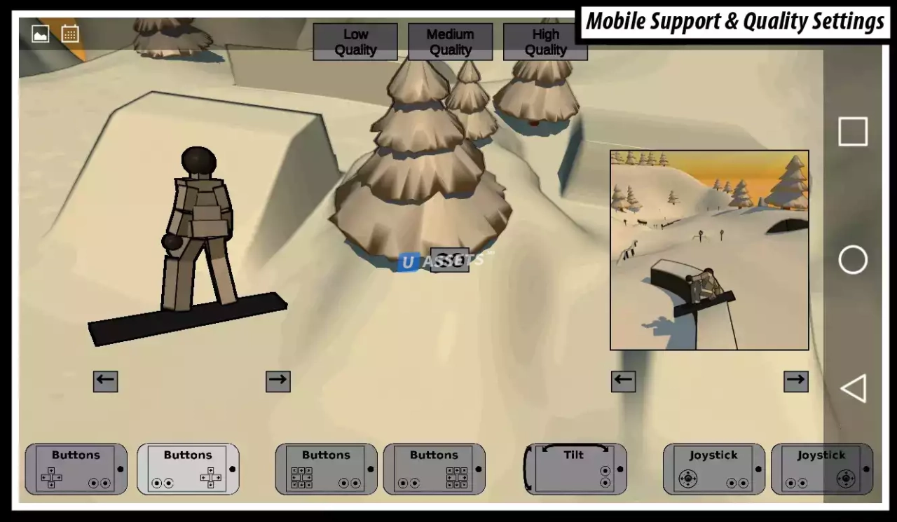 Screenshot #1 - Snowboard Game Starter Pack (Template)