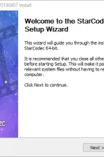 Screenshot #2 - StarCodec