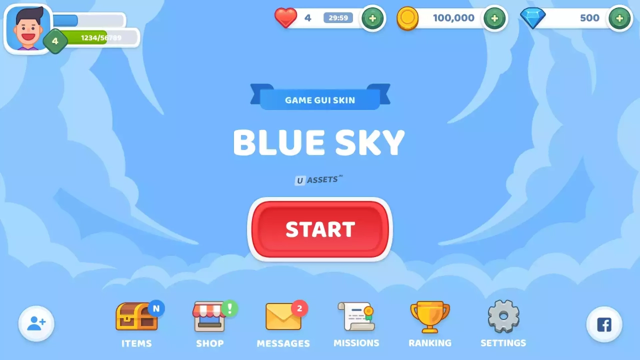 Screenshot #2 - GUI Kit - BlueSky