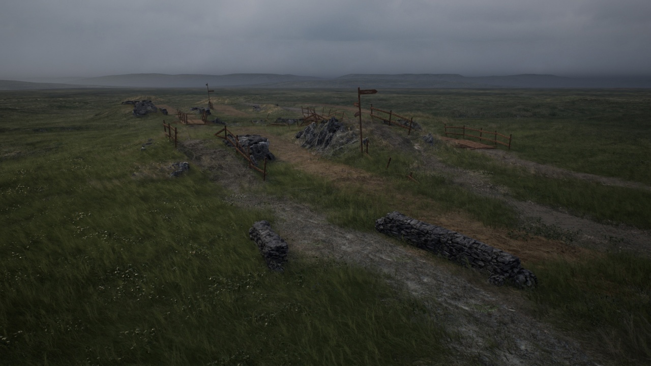 Screenshot #8 - Brushify – Natural Roads Pack for (Unreal Engine 5.5)