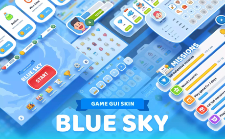 GUI Kit - BlueSky
