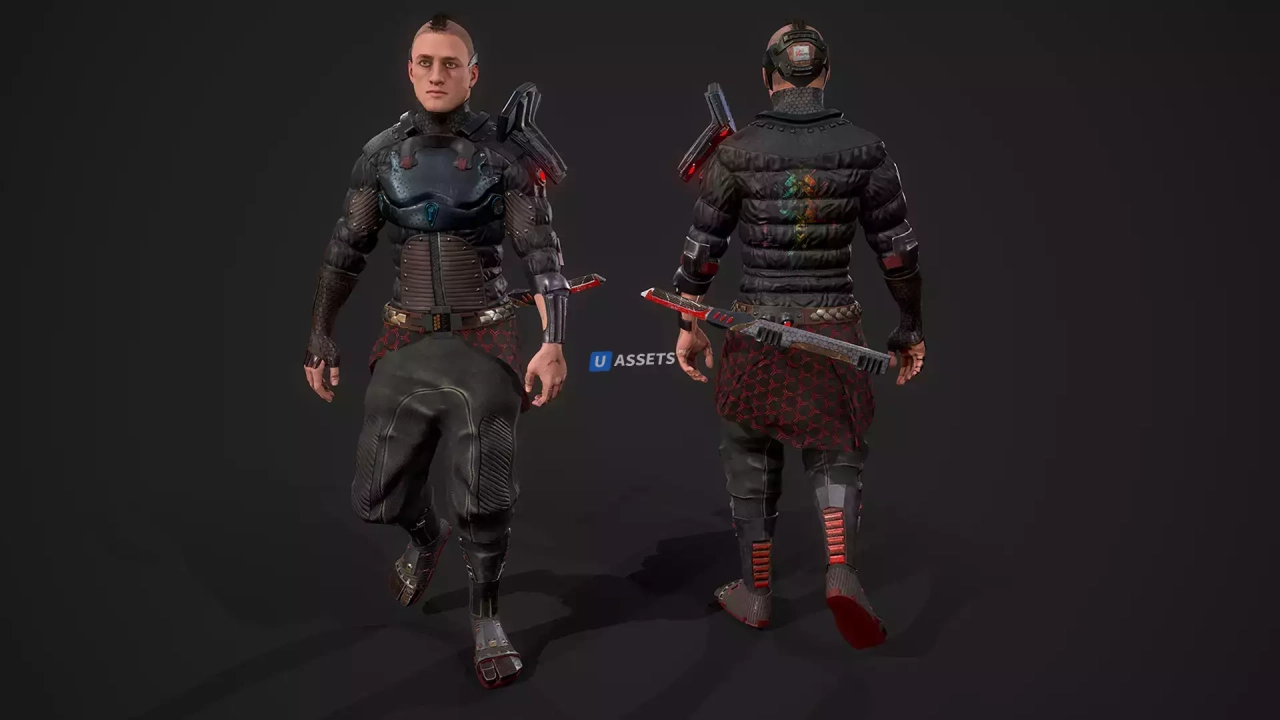 Screenshot #2 - Сyber samurai