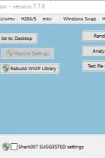 Screenshot #2 - ADVANCED Codecs for Windows 7/8/10 13.7.3 + x64 / Win7codecs